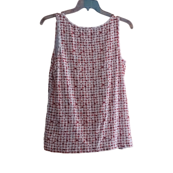 ✨️NWT✨️ CATO - 18/20 Red & White Floral Tank - Picture 2 of 5